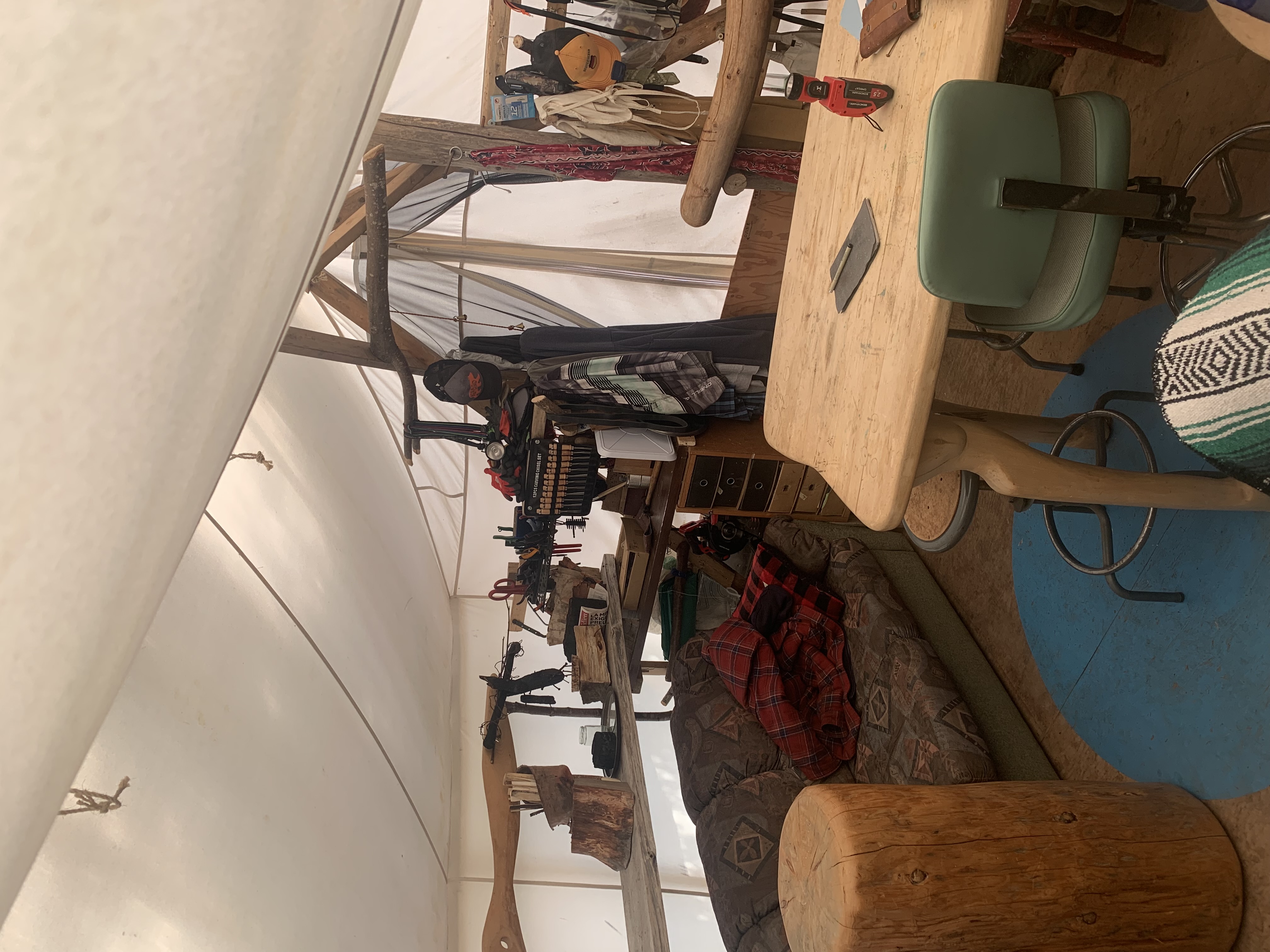 Entrée et coin établi 